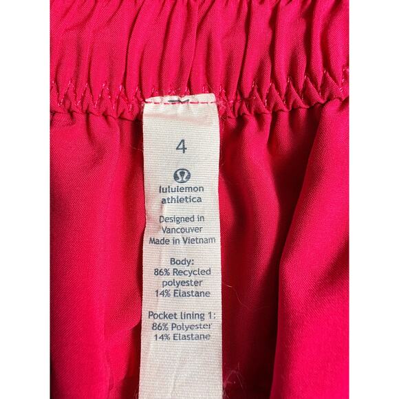 Lululemon Athletica Spring Break Away Short in Boom Juice Size 4 - Picture 8 of 13